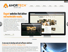 Tablet Screenshot of amortech.ca